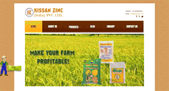 Desktop Screenshot of kissanzinc.com